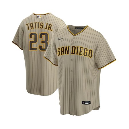 Men's Nike Tan San Diego Padres Alternate Fernando Tatis Jr. #23 Team Jersey